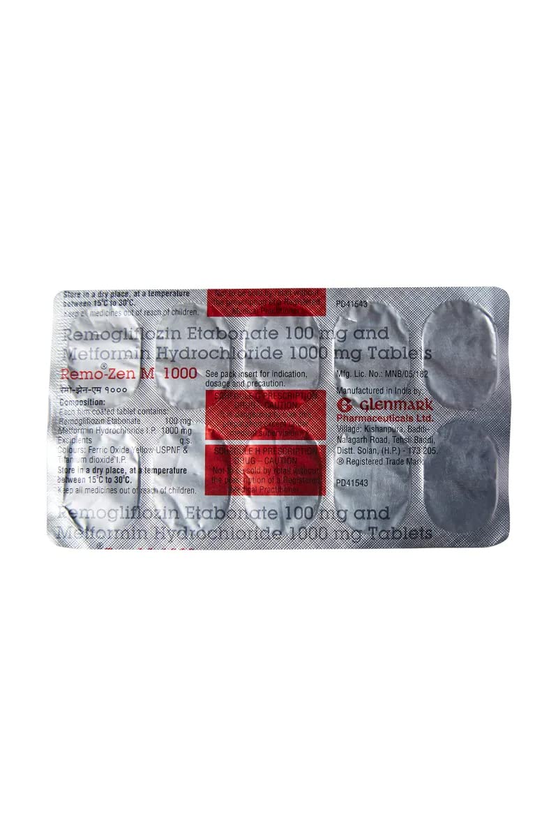 Remo Zen M 1000 Tablet 10's