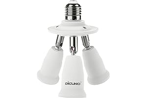 DiCUNO Multi Light Bulb Adapter: Lighting Revolution for Maximum Illumination