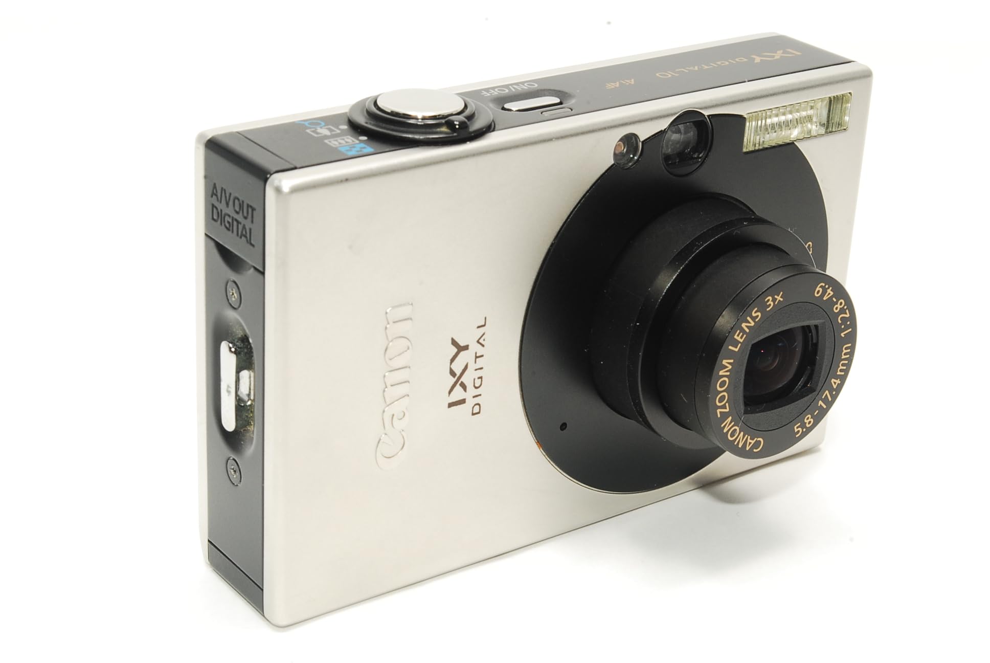 美品】 Canon IXY DIGITAL10 デジカメ シルバー 中古】Canon キヤノン 