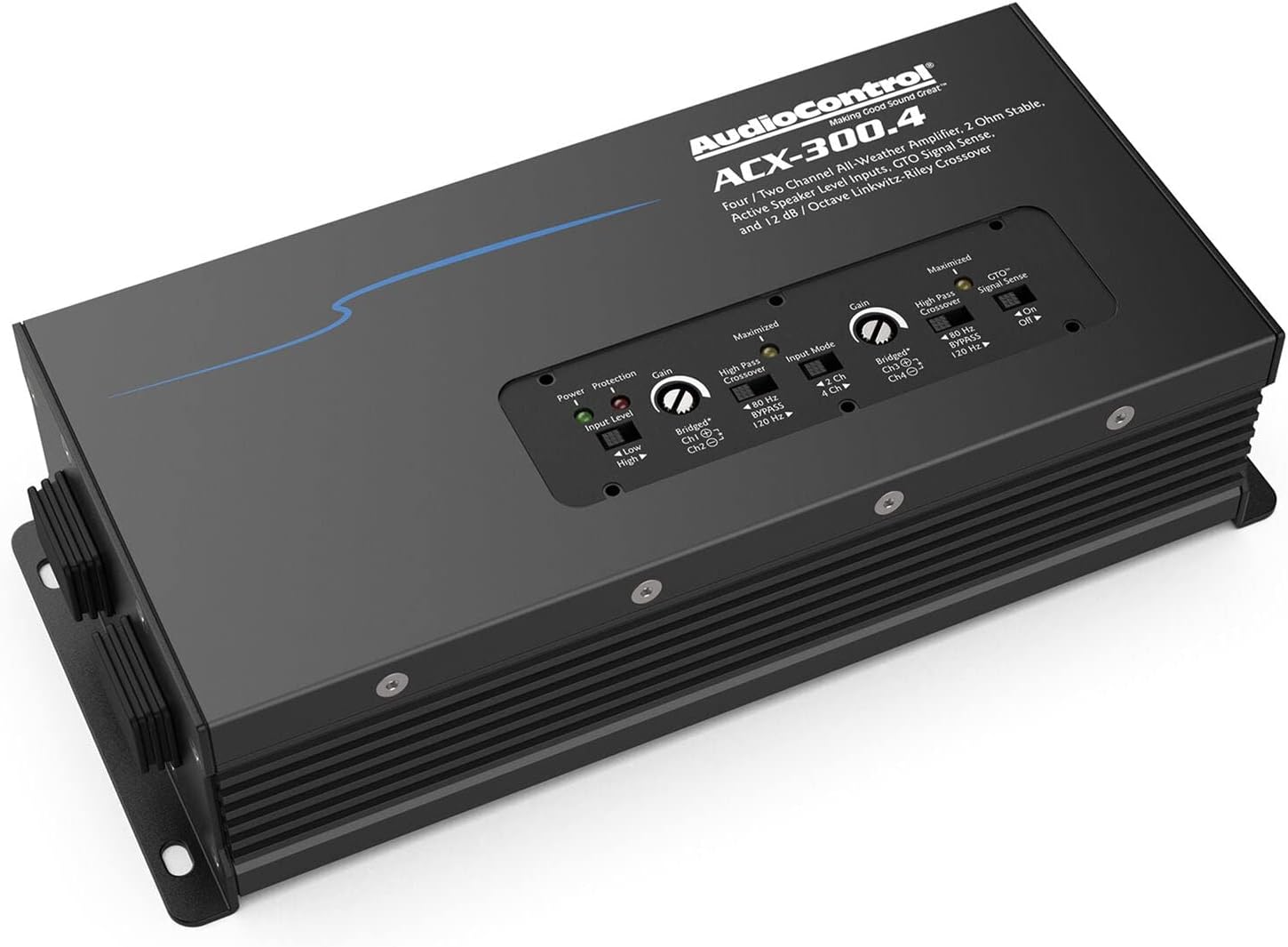 AudioControl ACX-300.4 Ampløfter, top view