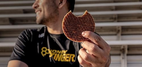 Miniatura 7 de Honey Stinger Waffle de arce orgánico de pila corta  Stroopwafel energético para ejercicio resistencia y rendimiento  Nutrición deportiva para el