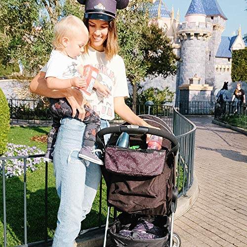 Disney Baby By J.l. Childress Cargo 'N Drinks Parent Tray, Universal Stroller Organizer & Accessory, Mickey Black #TOP3