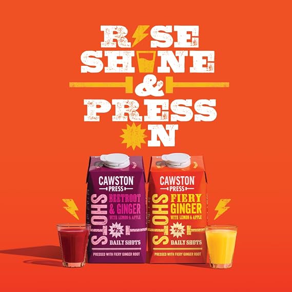 Cawston Press Beetroot & Ginger Dosing Shot Cartons (6 x 500ml Cartons)