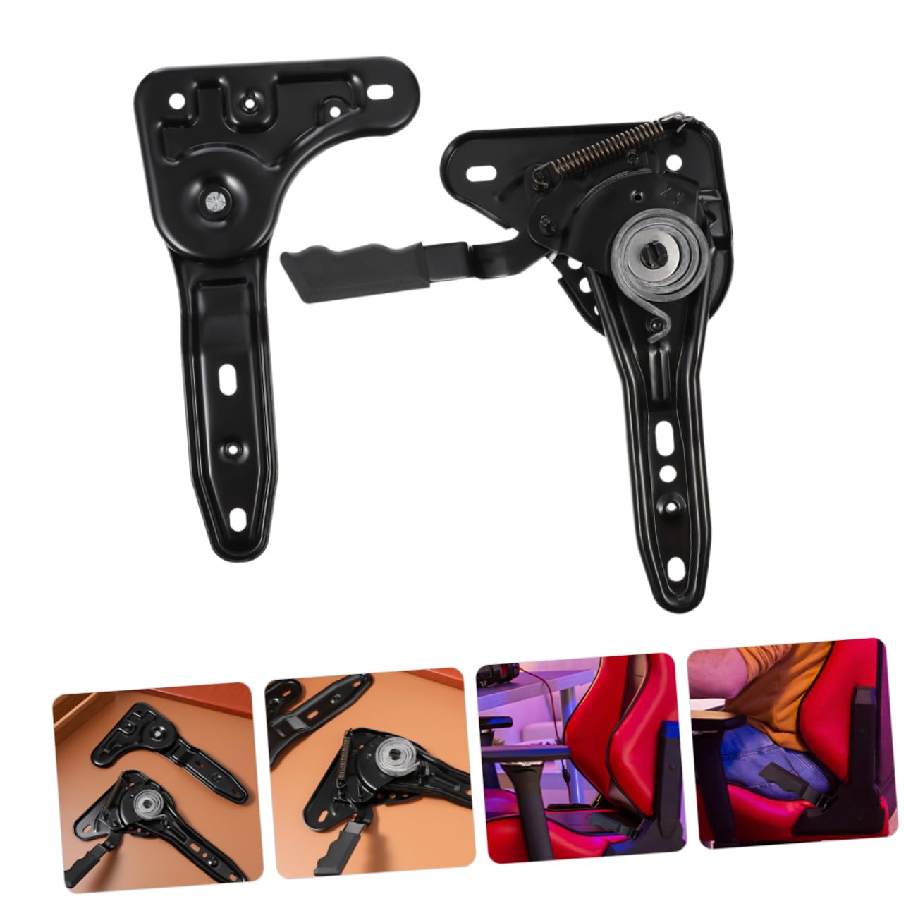 VOSAREA Regolatore Multi-angolo per Sedie da Ufficio e Sedie da Gioco Accessori per Angolo della Poltrona Reclinabile Struttura Seduta Ergonomica