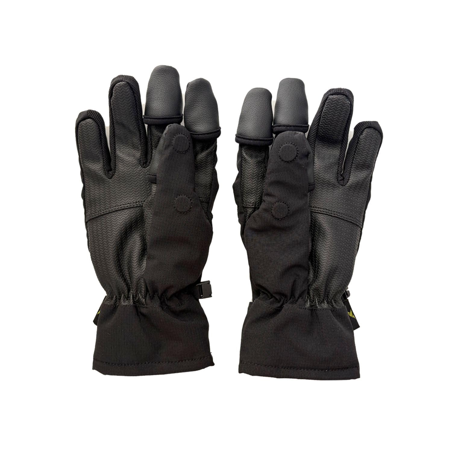 Torvol - Guantes para correr, compatibles con pantallas táctiles, aislamiento térmico, -10 °C a +10 °C, piloto FPV, negro
