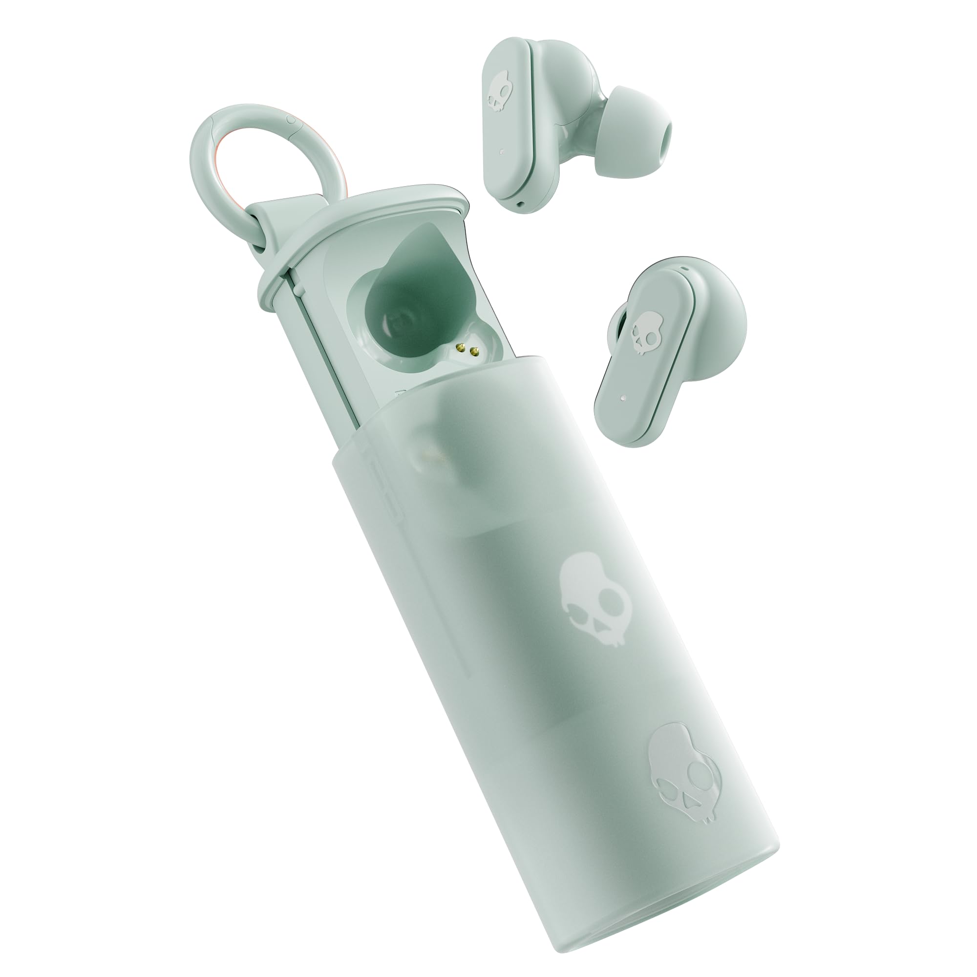 Skullcandy Dime Evo Wireless in Ear Earbuds – 36Hr Battery, Rapid Charge, Preset EQ Modes (Music/Bass/Podcast), Multipoint Pairing, Stay-Aware Mode, IPX4 Water Resistant (Preppy Summer)