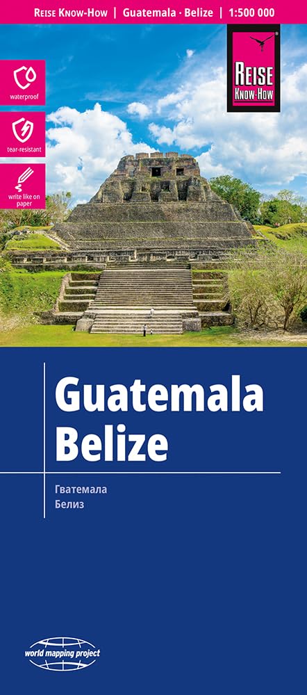 Guatemala, Belize (1:500.000)