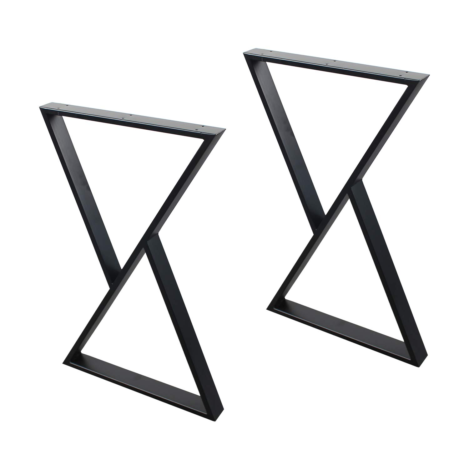 Buy TOKIKA Table Legs H28 x W17.7 Inch Black,Dining Table Legs Metal