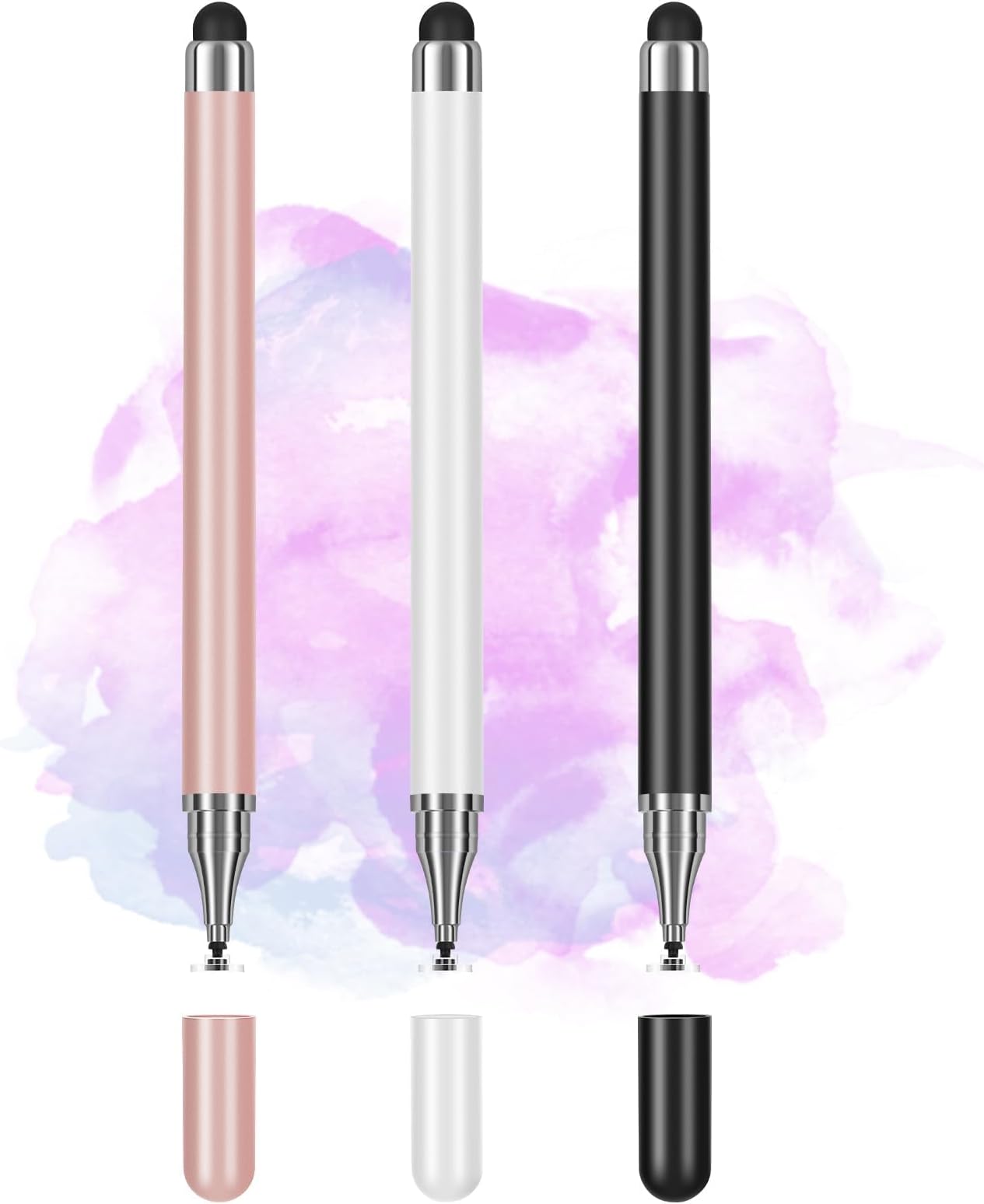3PCS Tablets Stylus Pen for All Touchscreen Devices with Precision Disc Tip