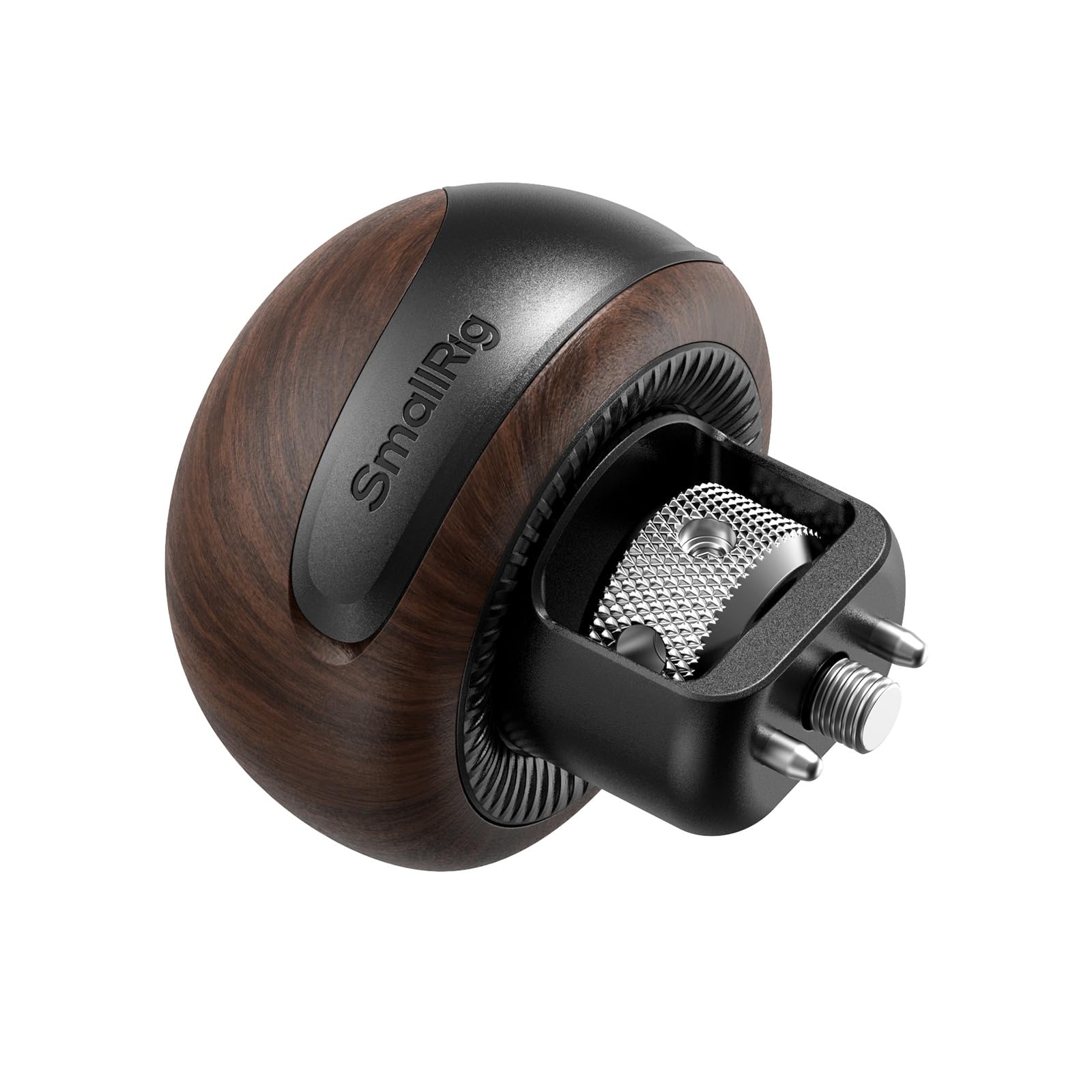 SMALLRIG mini Wooden Side Handle with 1/4''-20 Locating Screw