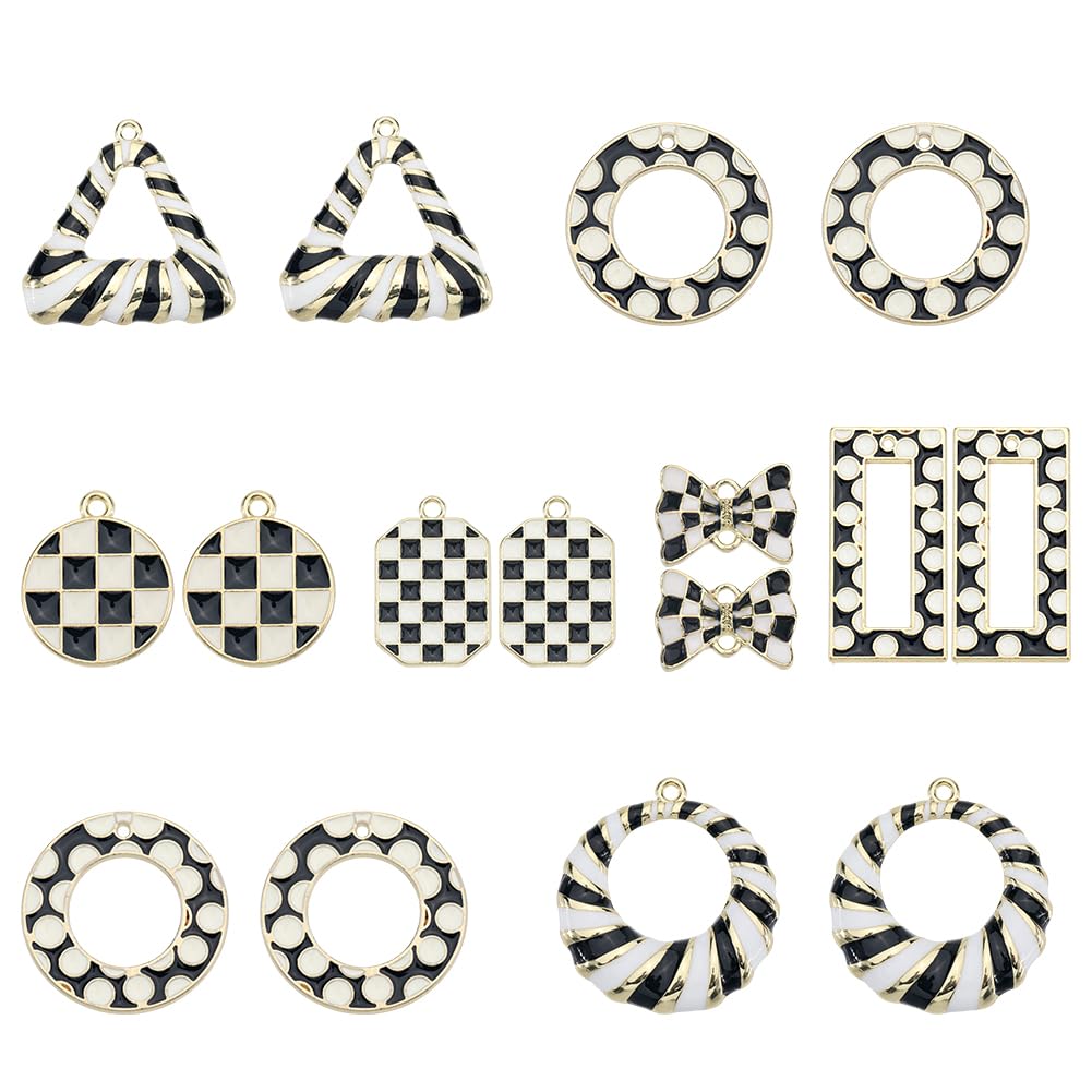 Pendentifs géométriques creux SUNNYCLUE pour créer vos boucles d'oreilles