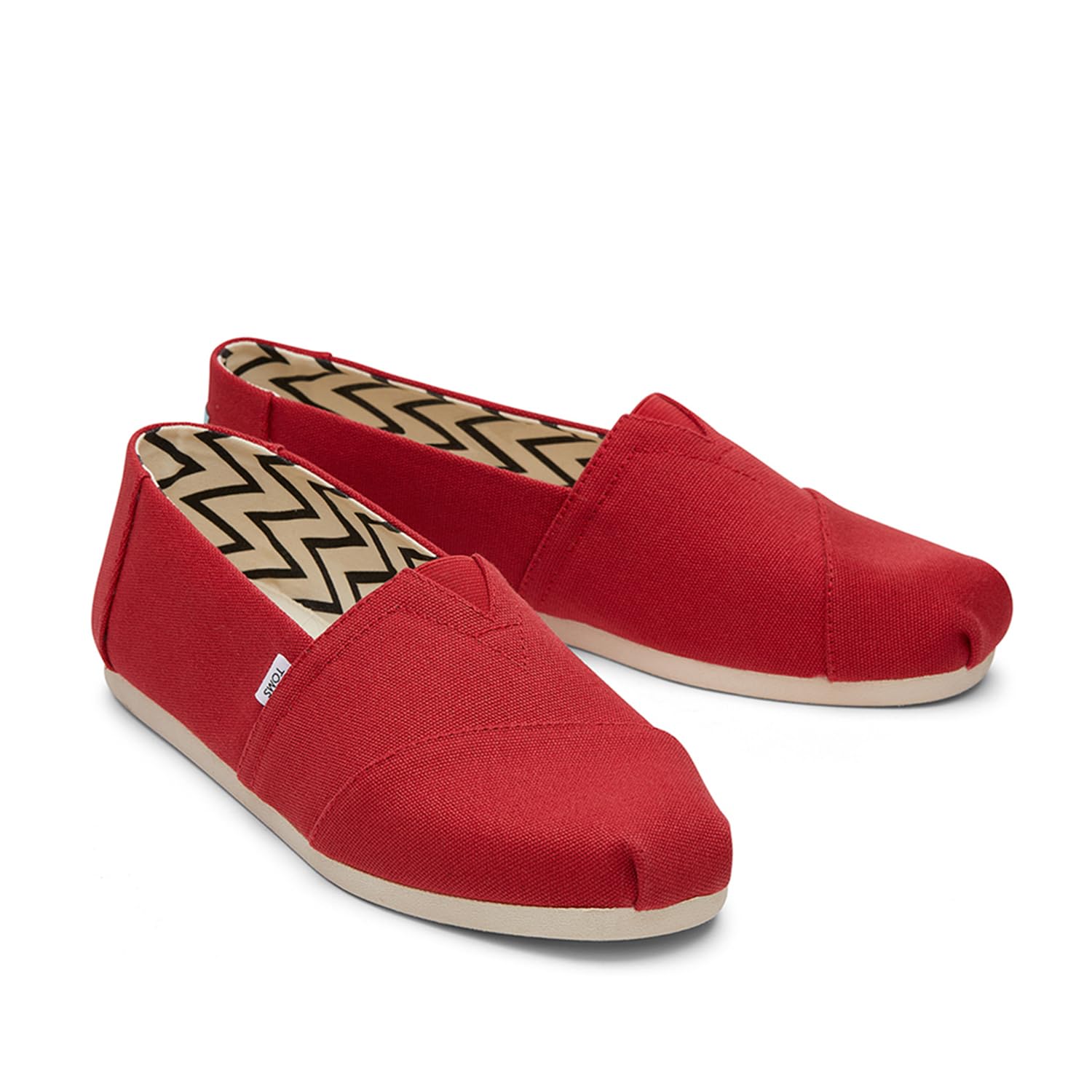TOMS Męskie mokasyny typu espadryle, płaskie, 9.5