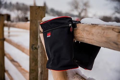 Miniatura 8 de TrailMax Bolsas de sillín de cuerno grandes bolsas de sillín de cuerno para caballos bolsas de sillín para montar en senderos para sillines