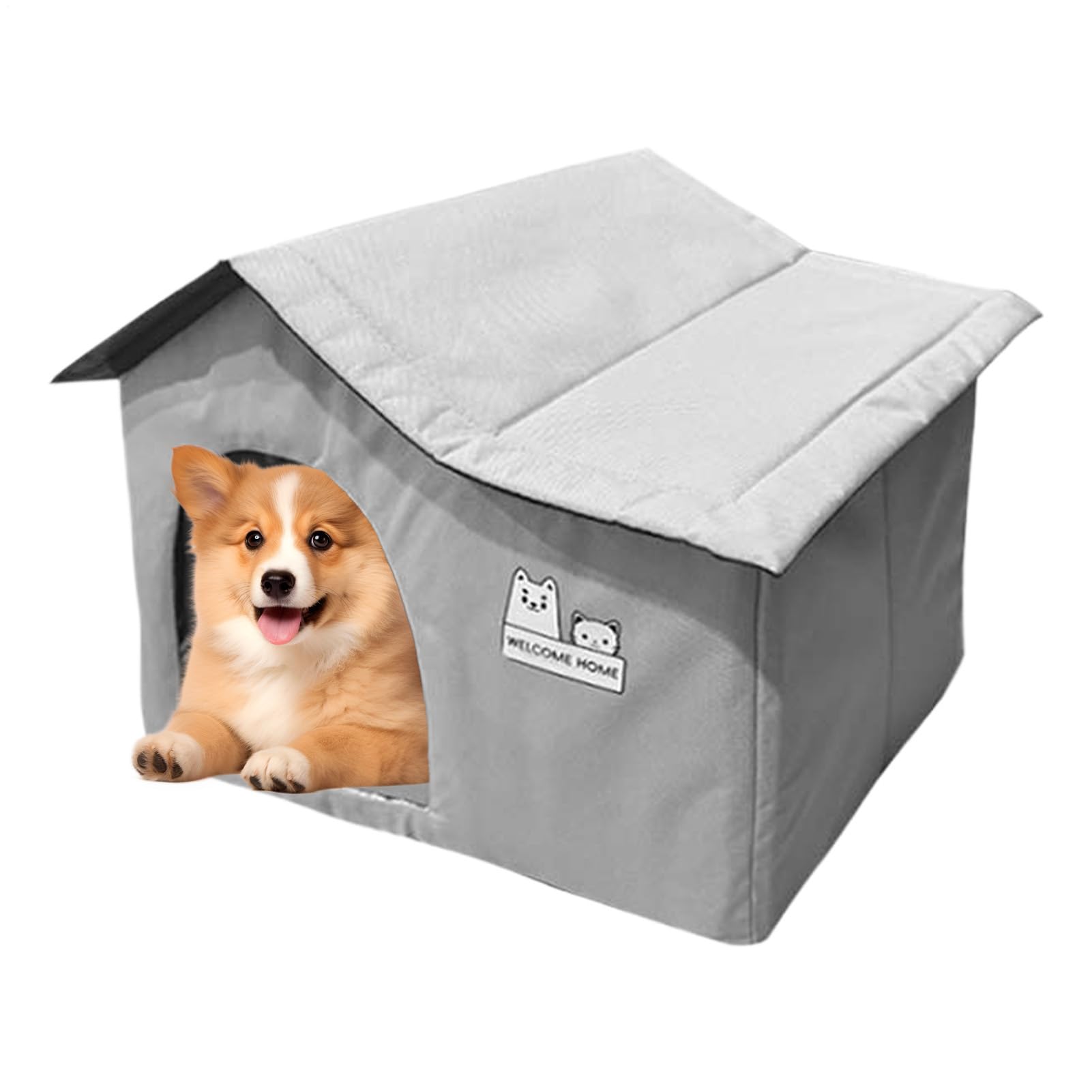 Niche de repos cool de compagnie lit fermé et maison pliable pour chat
