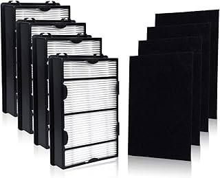 HAPF600D Filter Compatible with Holmes True HEPA Filter B Replace HAPF600 HAP615 HAP625 HAP650 HAP675RC HAP725 HAP750 HAP1625 HAP1650 HAP1725 HAP1750 Filters(4 Packs)