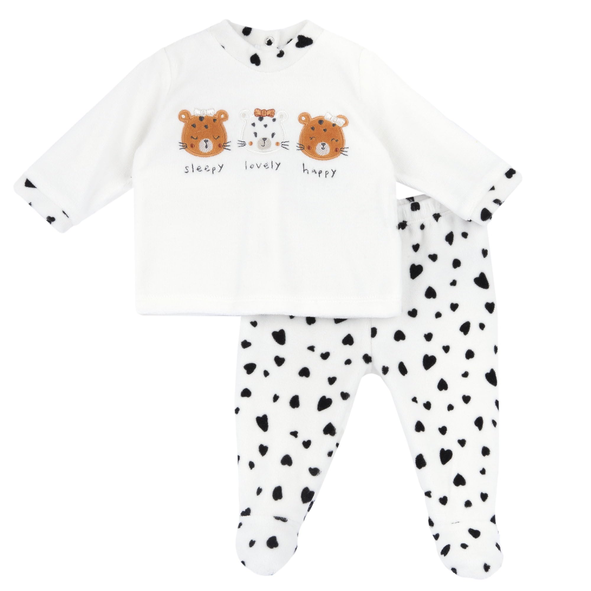 Chicco, Coprifasce e Ghettine, Completino Neonato/Neonata con Comoda Apertura, in Calda e Morbida Ciniglia Lavabile in Lavatrice, Abbigliamento Neonato/Neonata 0-24 Mesi, Idee Regalo
