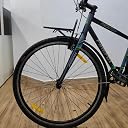 Bae Blues Bicycle Front Cargo Rack, Universal Mounting Pannier, Bike Luggage Carrier Kit - Black gallery image