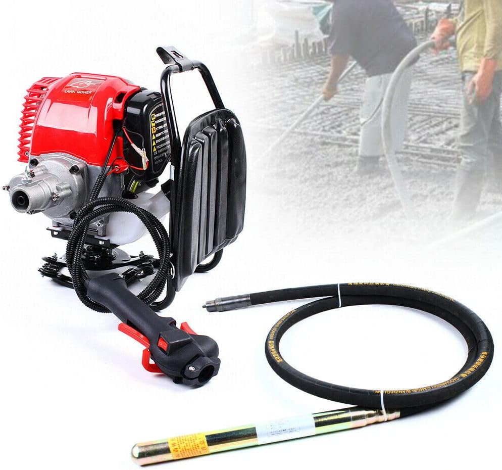 Buy 42.7cc Cement Concrete Vibrator Backpack Vibrator 4 Stroke Engine 4