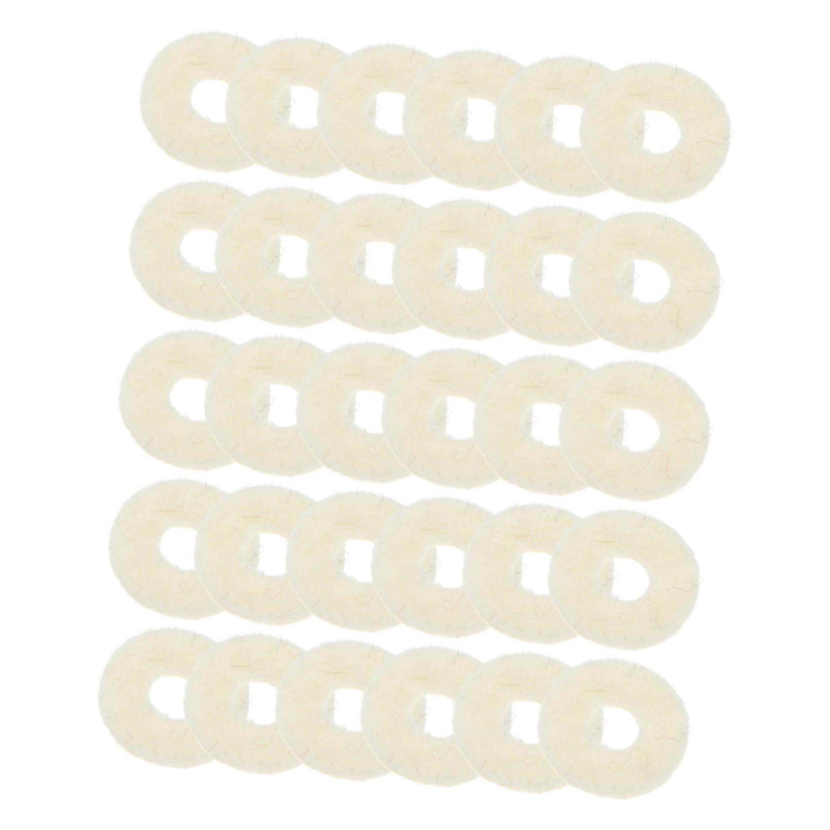 SUPVOX 90pcs Piano Key Washers Pads Professional Piano Tuning Tools Accessories Piano Keyboard Washers Labels Piano Repair Parts Keys Keyboard Balance Washer Caps Piano Washers