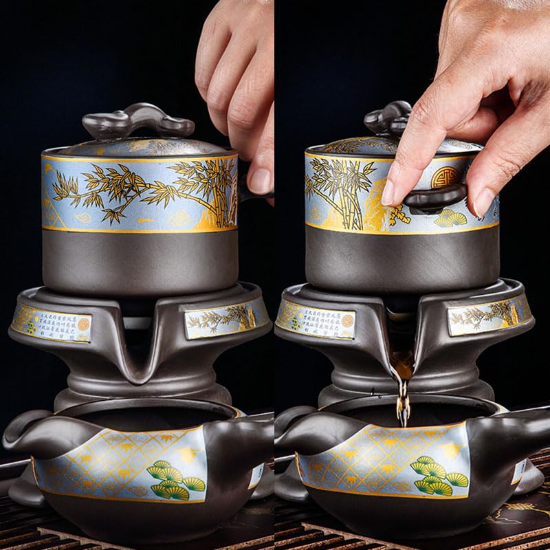 umsl Set da tè cinese di lusso Teiera Kung Fu Zisha Infusori Cucina Puer Teiera E Tazza Set Completo Gaiwan Regalo Strumenti Tetera Teaware
