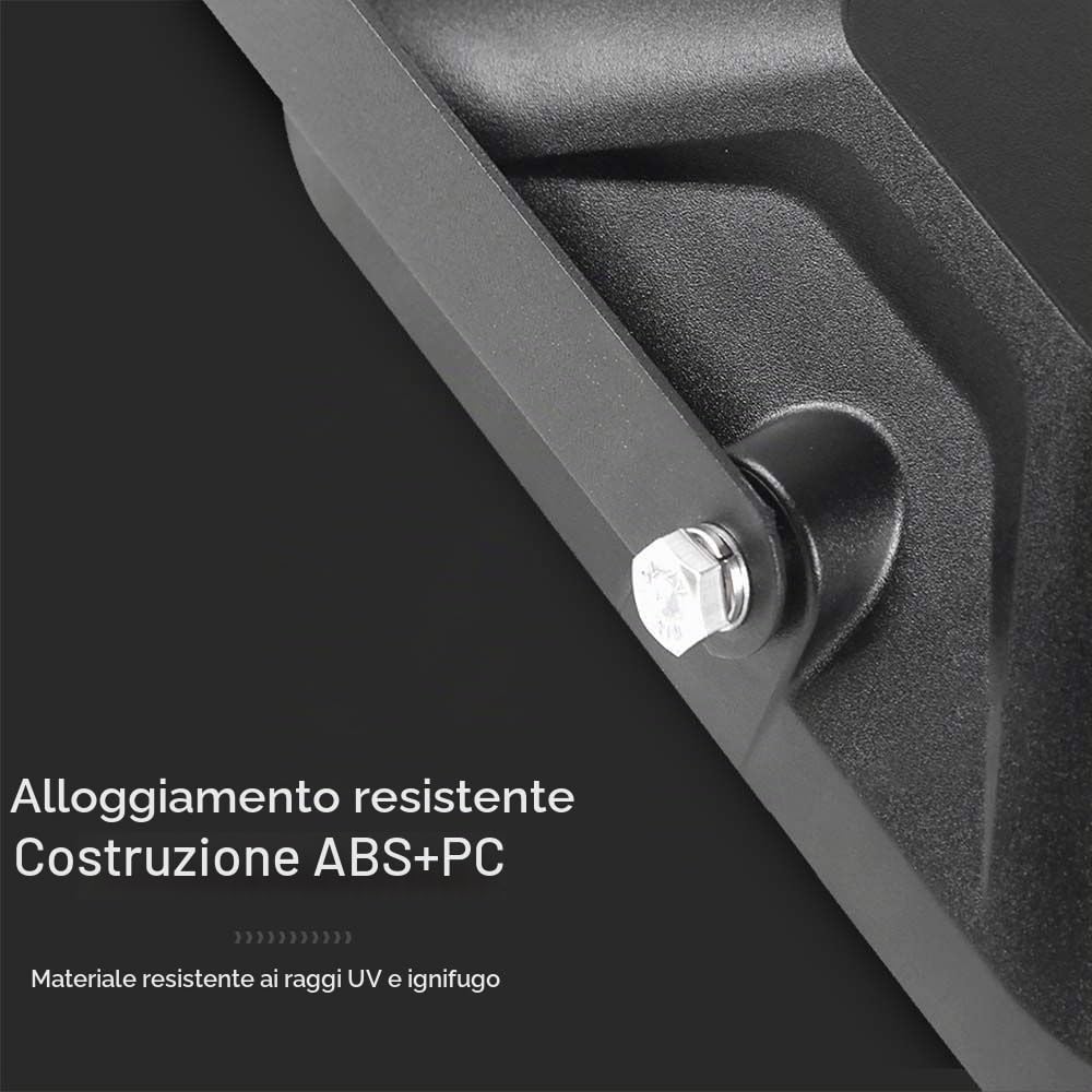 V-TAC VT-432 10310 Faretto LED Pannello Solare 30W Bianco Neutro Nero