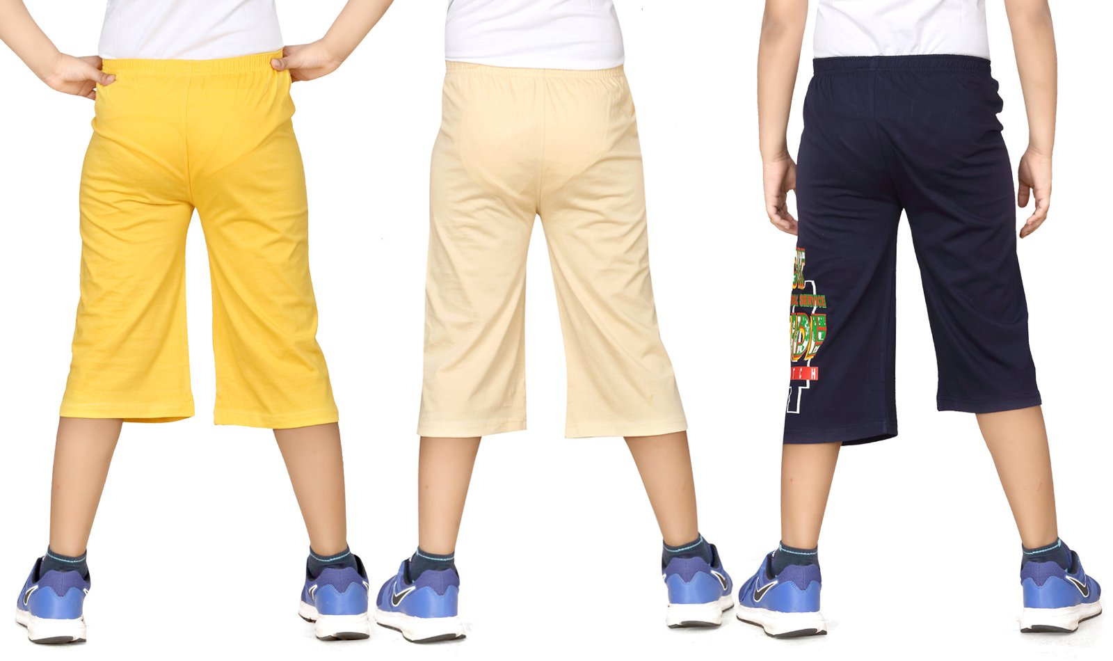 dongli Boys Fabulous Printed Capri (Pack of 3) 1