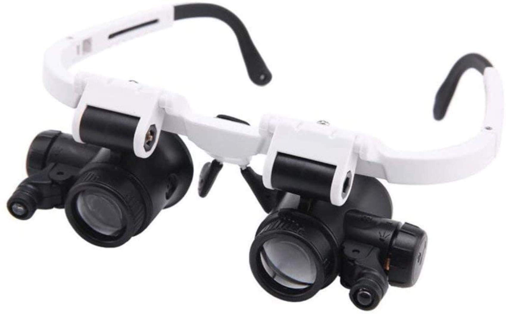 Gafas De Lectura HD 23X 8X con Luz Led para Ancianos, para Leer Libros, Identificar, Reparar Relojes Y Lupas.