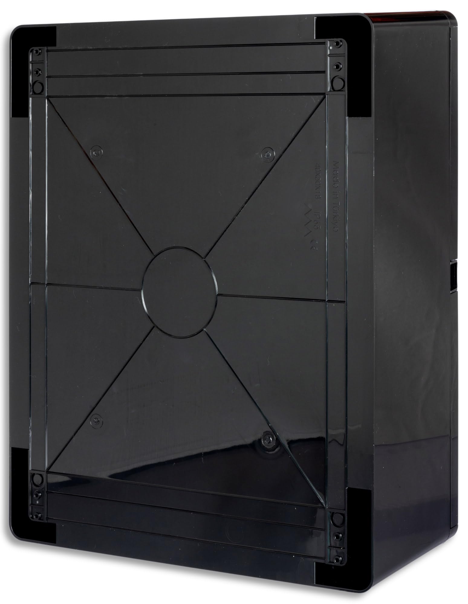 BOXEXPERT Custodia in plastica ABS, IP65, custodia a parete, custodia vuota, 500x400x180mm, nero, custodia serie Fleet