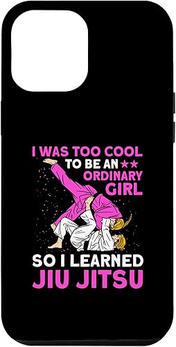 Miniatura 10 de Funda de Jiu Jitsu brasileño para iPhone 13 demasiado genial para ser una chica ordinaria