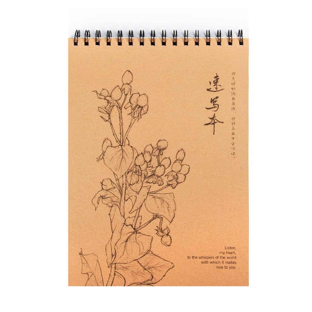 A4 Coil Flip Sketchbook Studenci Field Painting and Sketching Special This Art Professional Stationery 45 arkuszy