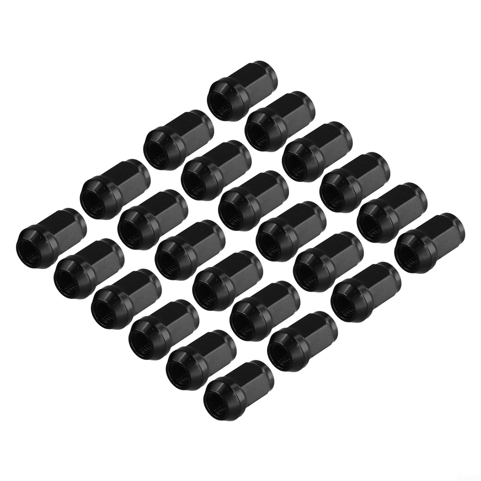 Lot de 24 écrous de roue 12 x 1,5 pour Land Cruiser et Ford avec siège conique et taille de douille de 19 mm