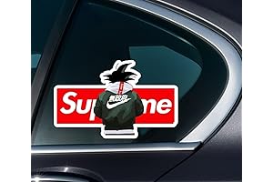 Anime Vinyl Sticker - 5x5 Inches DBZ Car Decal Sticker