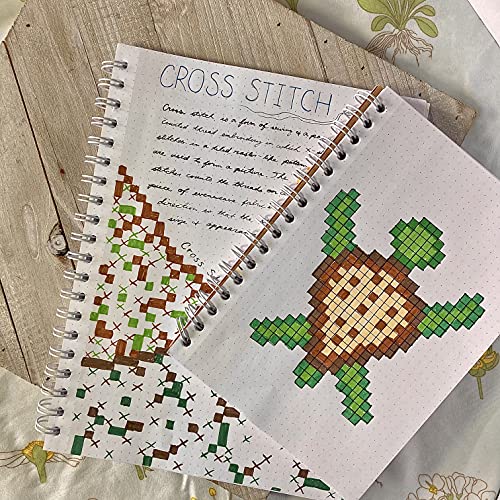 Unruled-Dot-Grid-Notebook-8-x-105-Inches-Spiral-Bound-Bullet-Dotted-Journal-70-Sheets-Recycled-and-Sustainable-Designed-for-Visual-Notetaking-Set-of-3