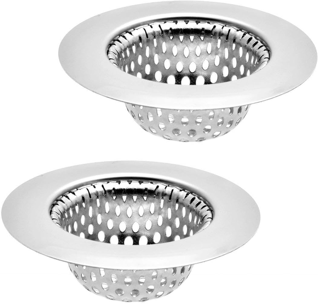 2 Pack - 2.75" Top / 1.5" Basket, Stainless Steel Slop, Utility ...
