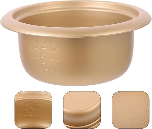 Miniatura 7 de BESTonZON Olla de arrocera a presión, olla de cocción interior para arrocera, olla de arroz, arrocera interior, antiadherente, utensilios de cocina,