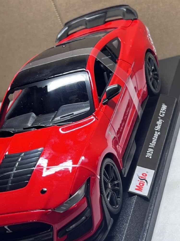 Amazon | Maisto 2020 マスタング シェルビー GT500 1:18スケール 