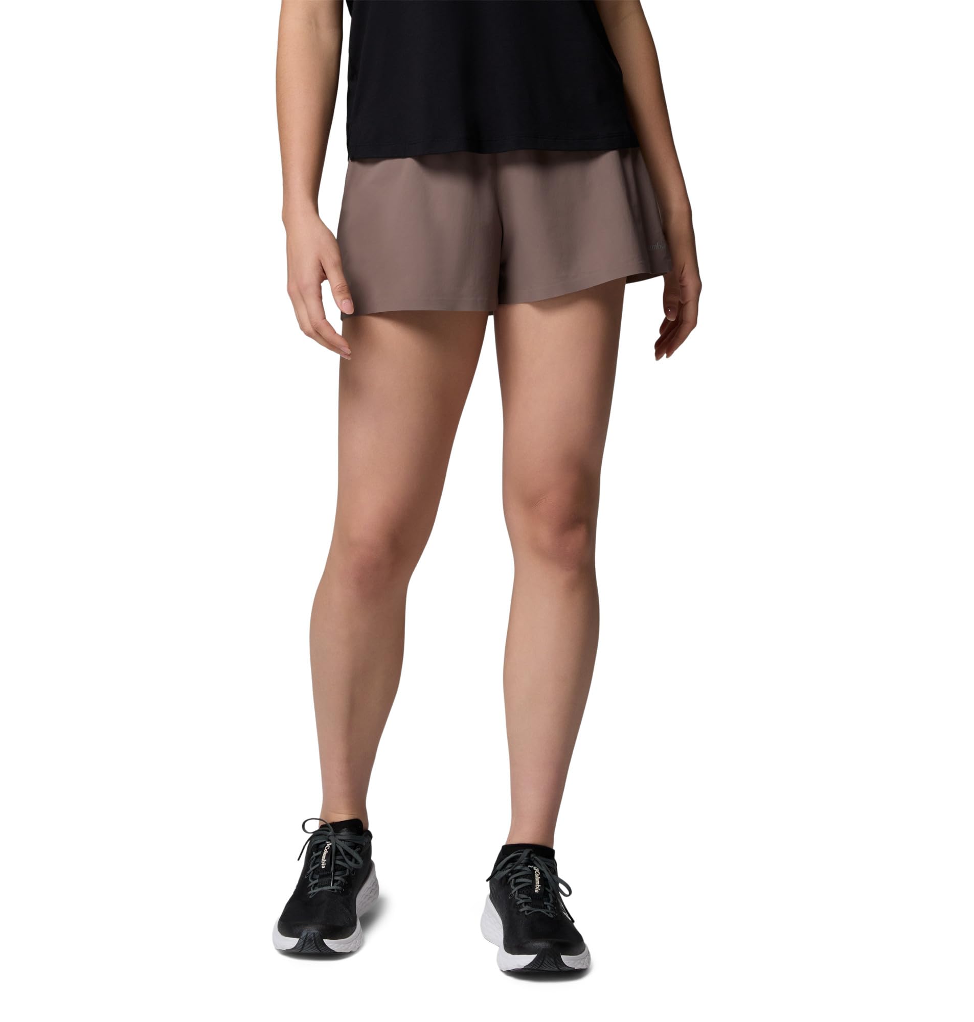 Columbia Women's Stealth Spring Short, Hiking Shorts, Iron, Medium - 3" Inseam