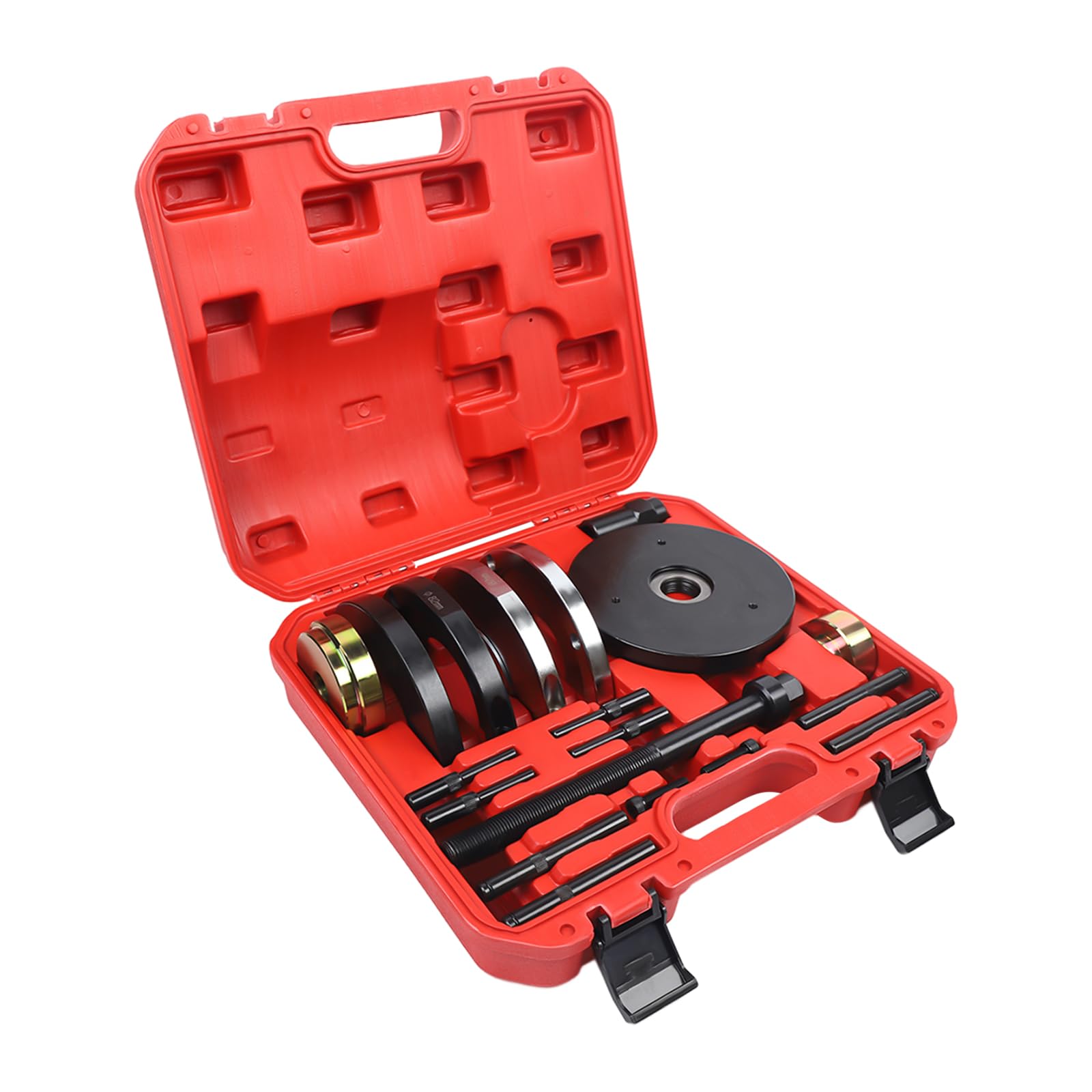 Wheel Drive Bearing Removal Tool, 82mm Wheel Bearing Press Kit, Red ...