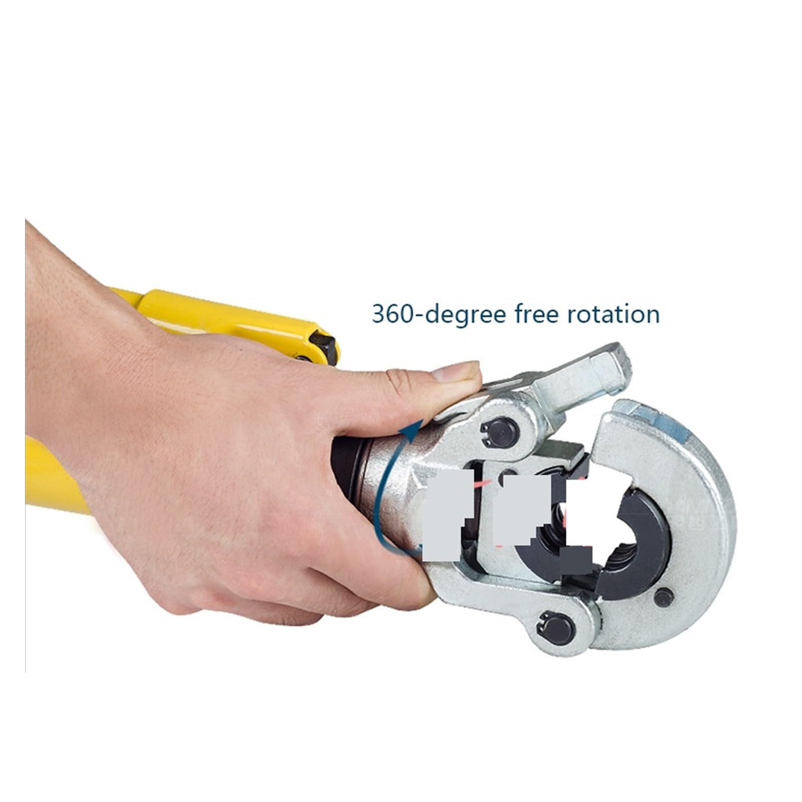 Zaciskarka hydrauliczna, Rura hydrauliczna Pex typu U Aluminiowa rura z tworzywa sztucznego Narzędzie do zaciskania rur Rura ogrzewania podłogowego Rura hydrauliczna 2