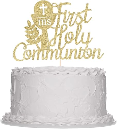 Decoración para tartas de primera comunión, adecuada para Ramadán, bautismo, bautismo religioso, baby shower, cumpleaños de niños, Dios bendiga, disponible en Yaxa Peru