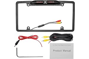 Cámara de Reversa para Auto con Visión Nocturna y Gran Ángulo