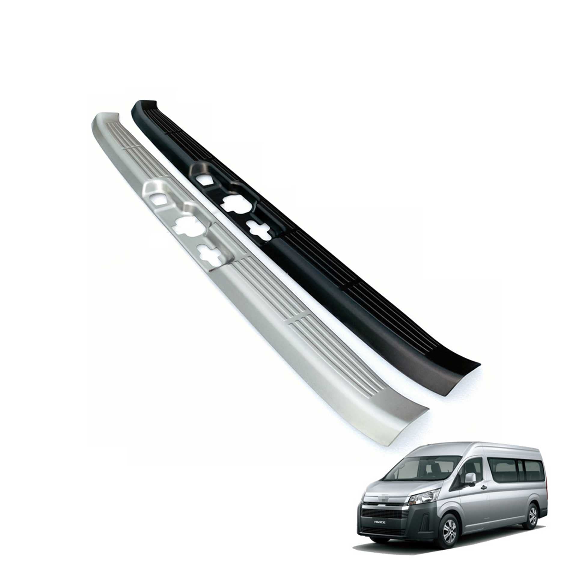 Amazon.co.jp: トヨタ ハイエースHIACE 2019~ 専用車リアバンパー 