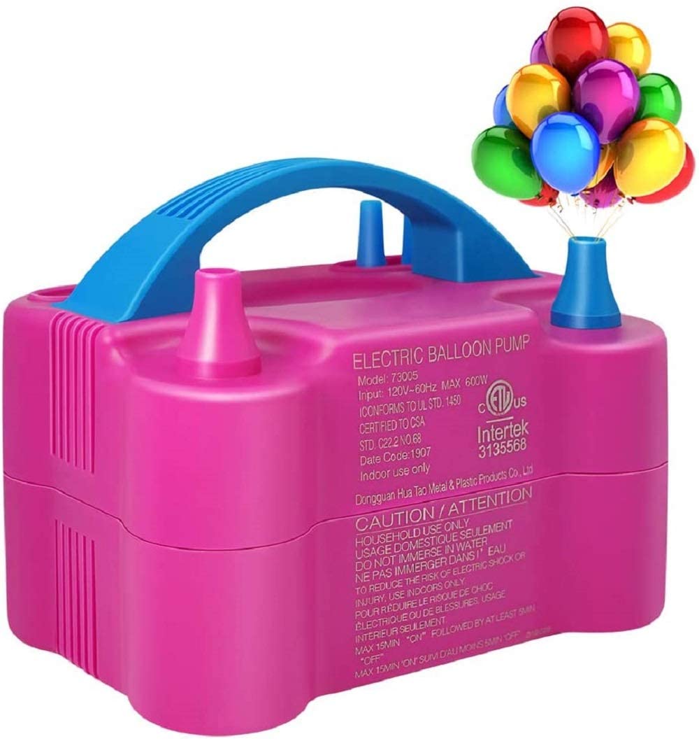 FunBlast Electric Balloon Pump Machine – Portable Electric Balloon Blow Pump, Two Nozzles High Power Electric Balloon Inflator Air Pump for Wedding Party, Birthday, Decorations (B09KN7Z713) Amazon Price History, Amazon Price Tracker