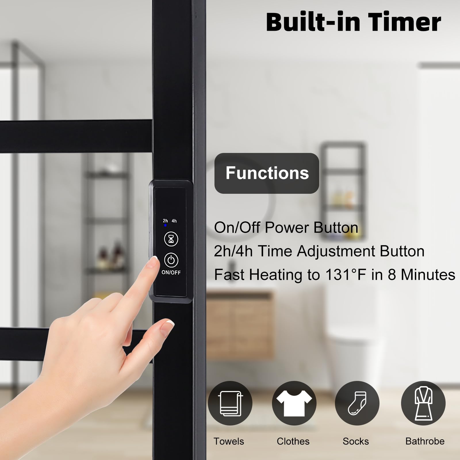 Towel Warmers For Bathroom OihPaw Towel Warmer Rack,43 22 Inches