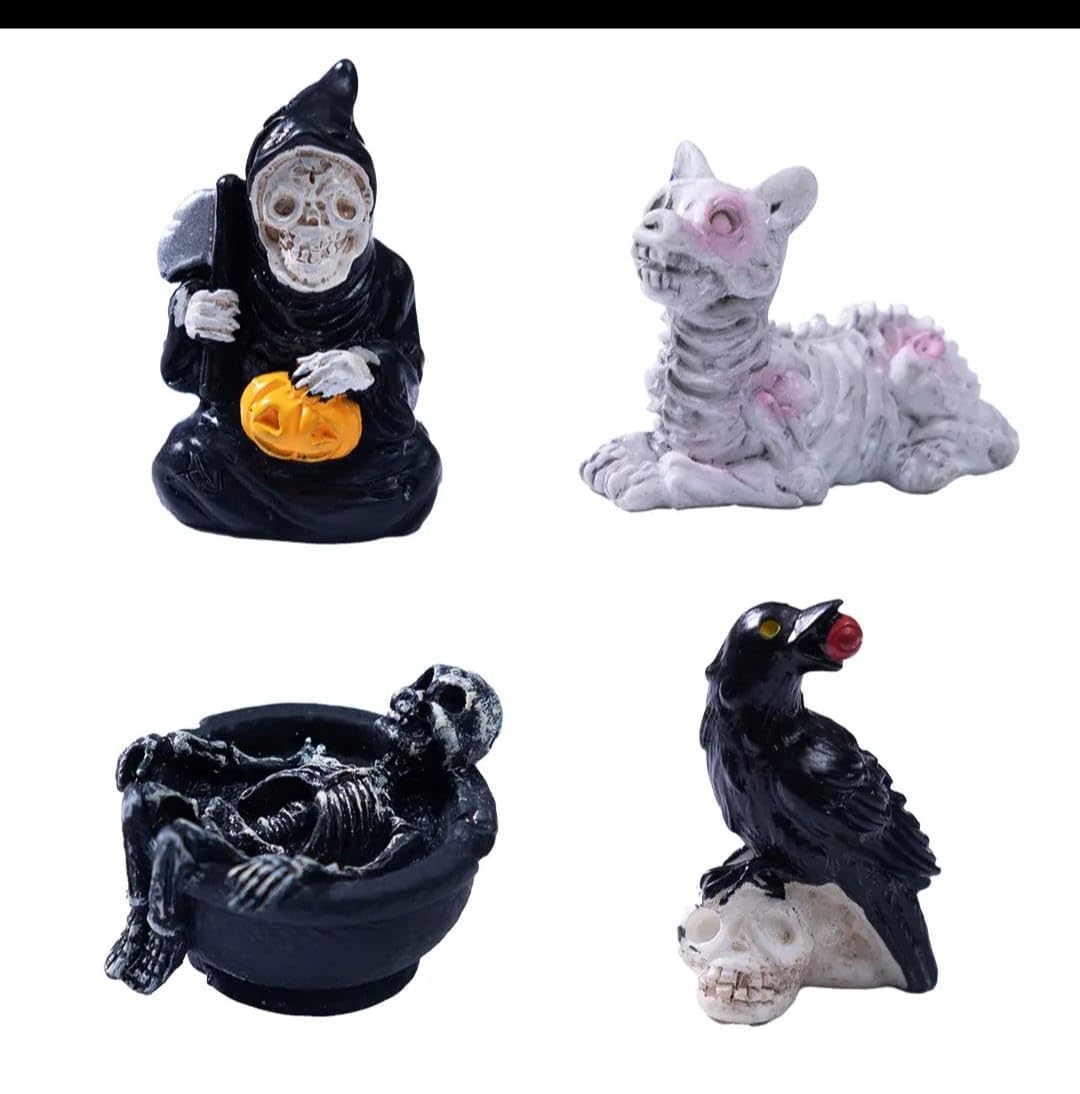 Miniature Hell Ghost Figurines - Unique Home Decor -5 Miniature Hell Ghost Figurines - Unique Home Decor -5