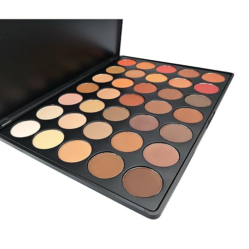 Miniatura 4 de Everfavor - Paleta de sombra de ojos profesional de 35 colores paleta de maquillaje de sombra de ojos pigmentada mate paleta de maquillaje de sombra