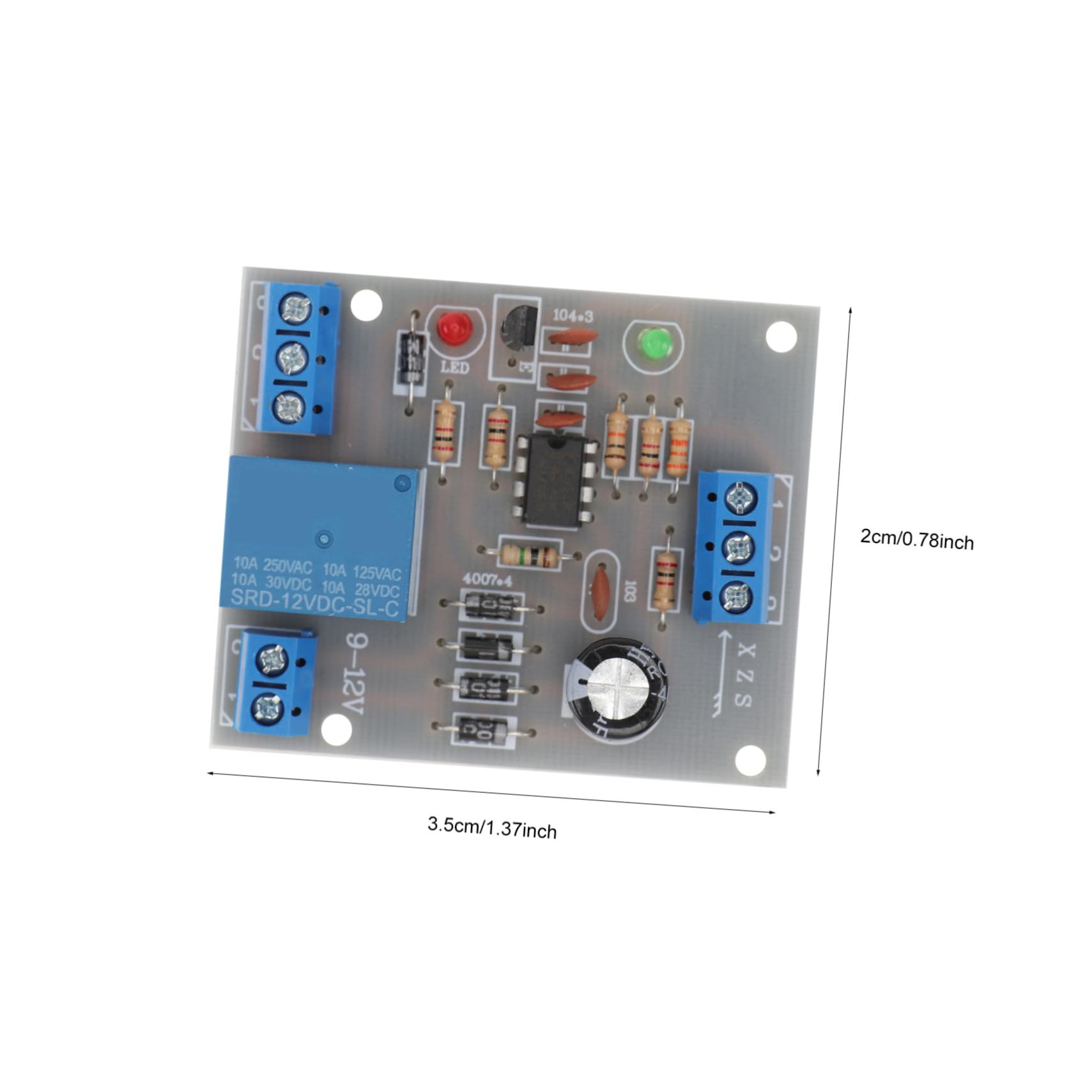 Módulo Controlador Sensor de Nivel de Agua, Detección Líquida | Plástico y Componentes Electrónicos, bajo Consumo, Alta Capacidad de Conmutación, Drenaje Automático y Lluvias