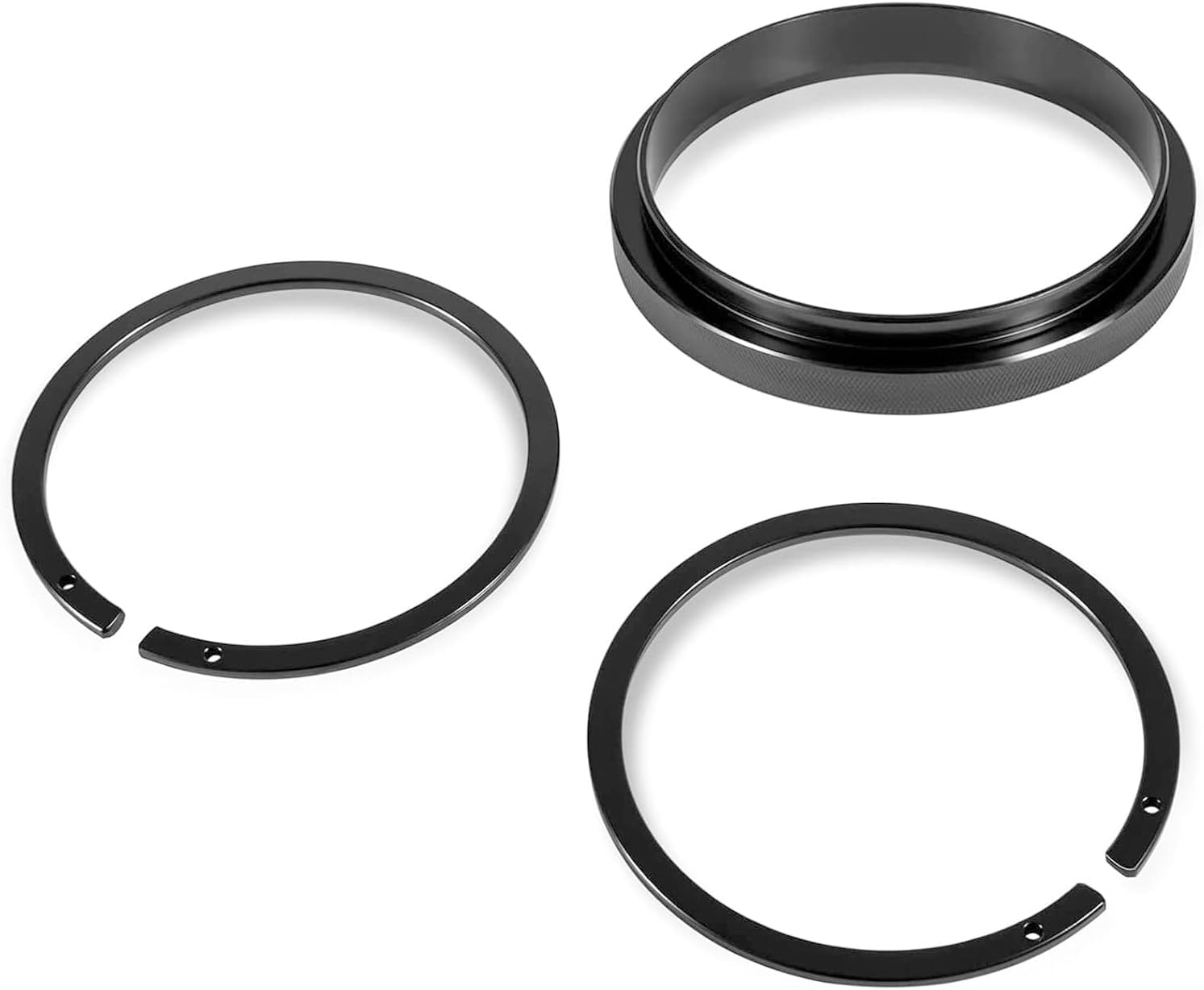 Anti-Polishing Rings & Piston Ring Compressor Adapter Tool Fits for Cummins ISX 5299448 5299447 5299339 Alt Remover & Installer Kit for PT-7040