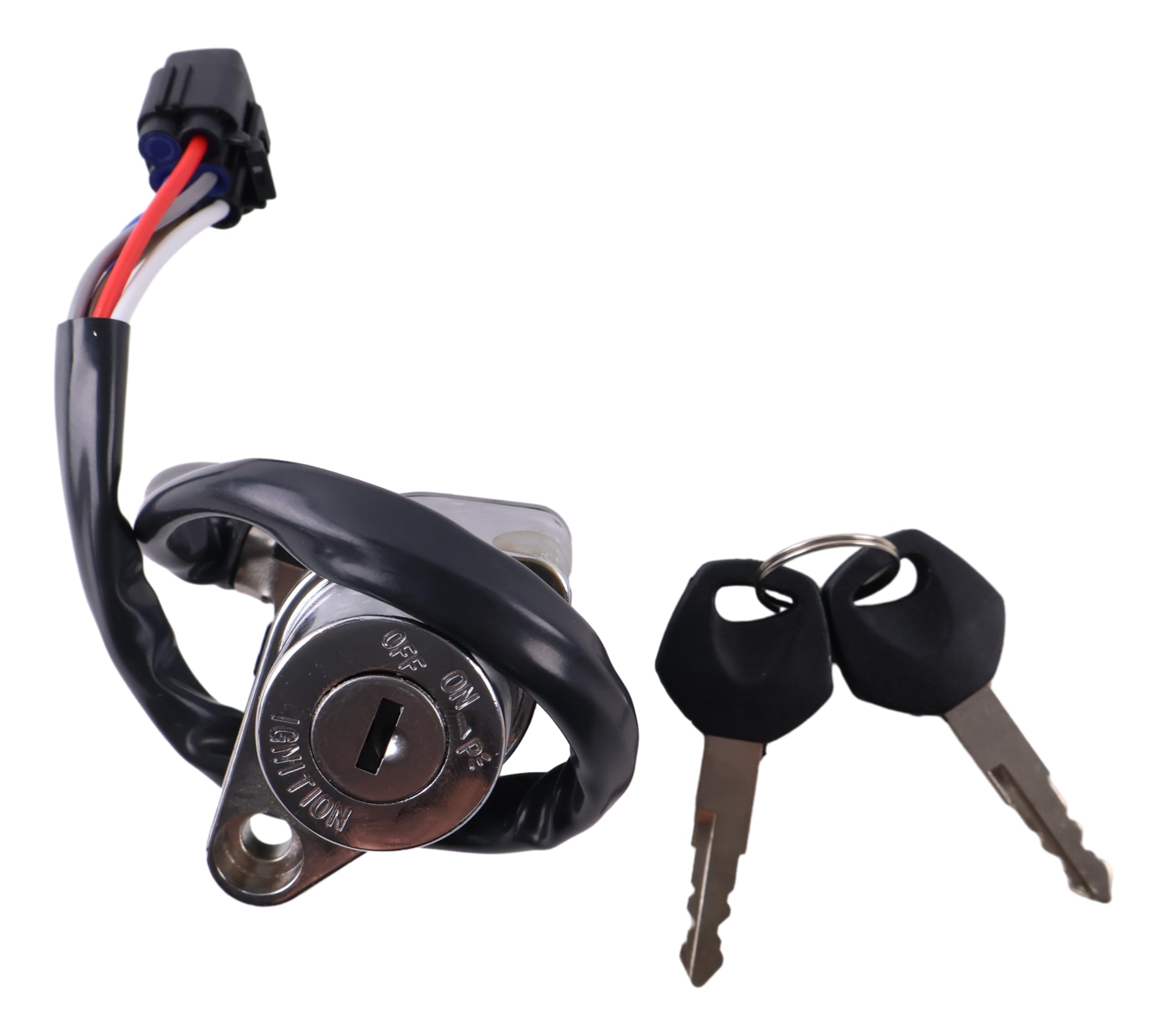 Demfec Ignition Switch 27005-1256 Compatible with Kawasaki Vulcan 1500 VN1500N Classic 2005-2008,1500 VN1500N Classic Anniversary 2006,Vulcan 1500