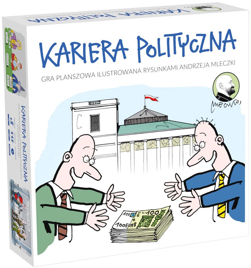Kariera polityczna Polska Gra Towarzyska Imprezowa Planszowa Prezent Polish Board Game